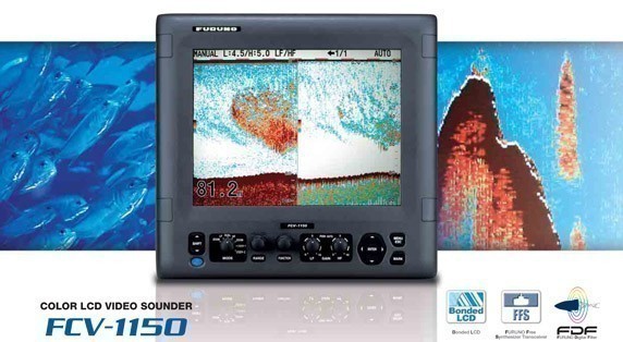 FCV1150 Fishfinder Dual Frequency Display