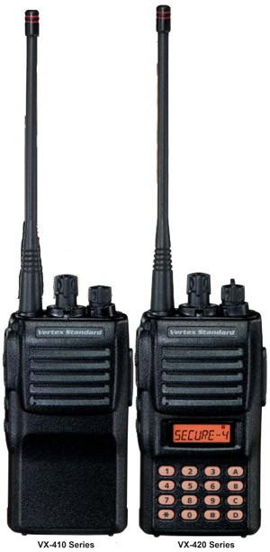 Vertex Standard VX-424-4-5 LTR 16 key FNB-V57 VHF Portable Radio, I/S