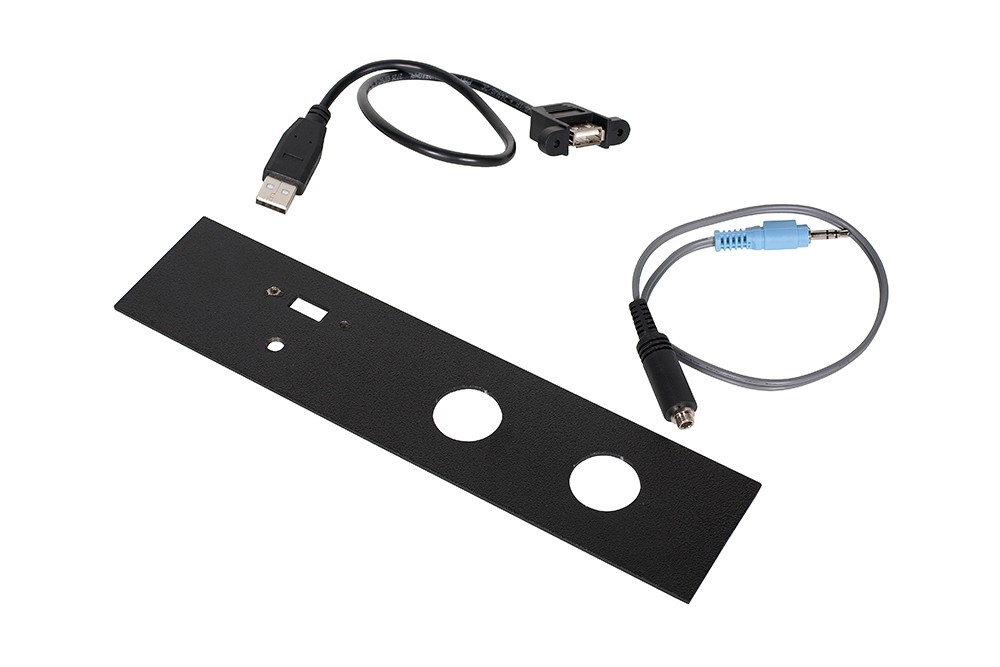 Gamber Johnson 7160-0431 2012-2015 Ford Utility Police Interceptor USB/Audio/12 Volt Relocation Panel