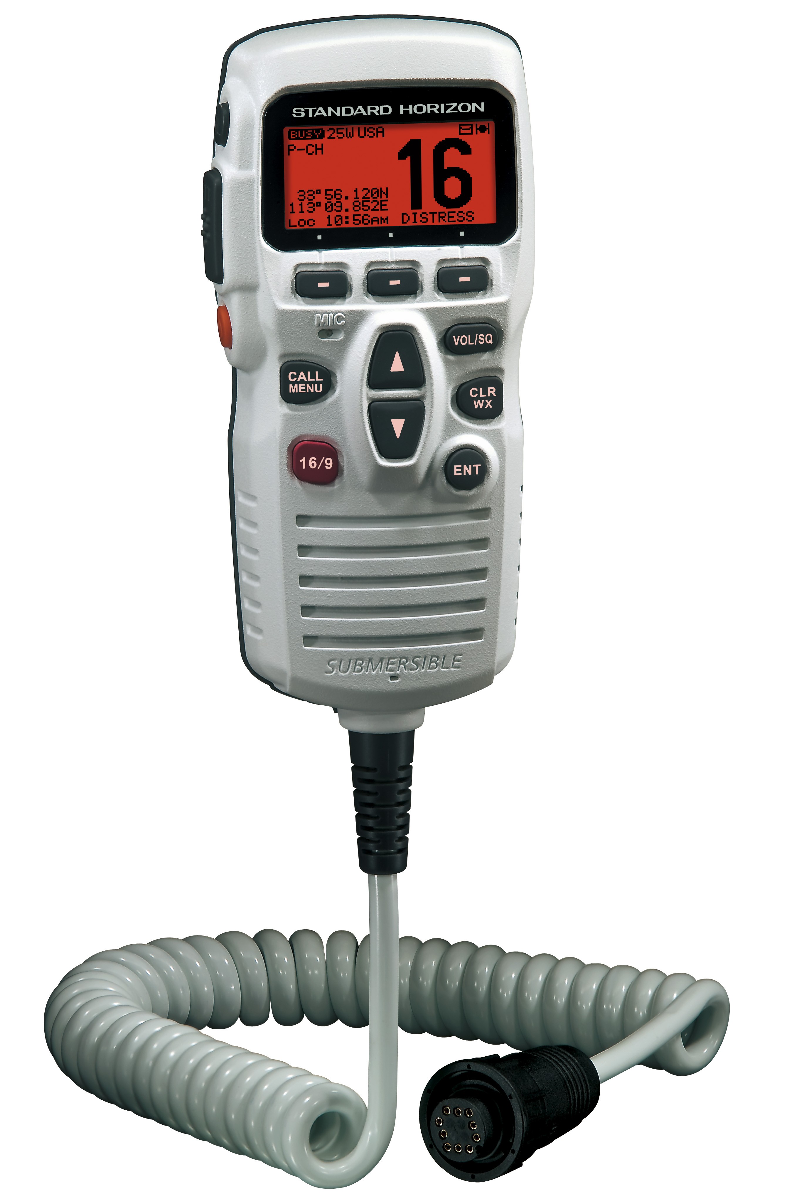 Standard Horizon CMP30W Remote Access Microphone - White