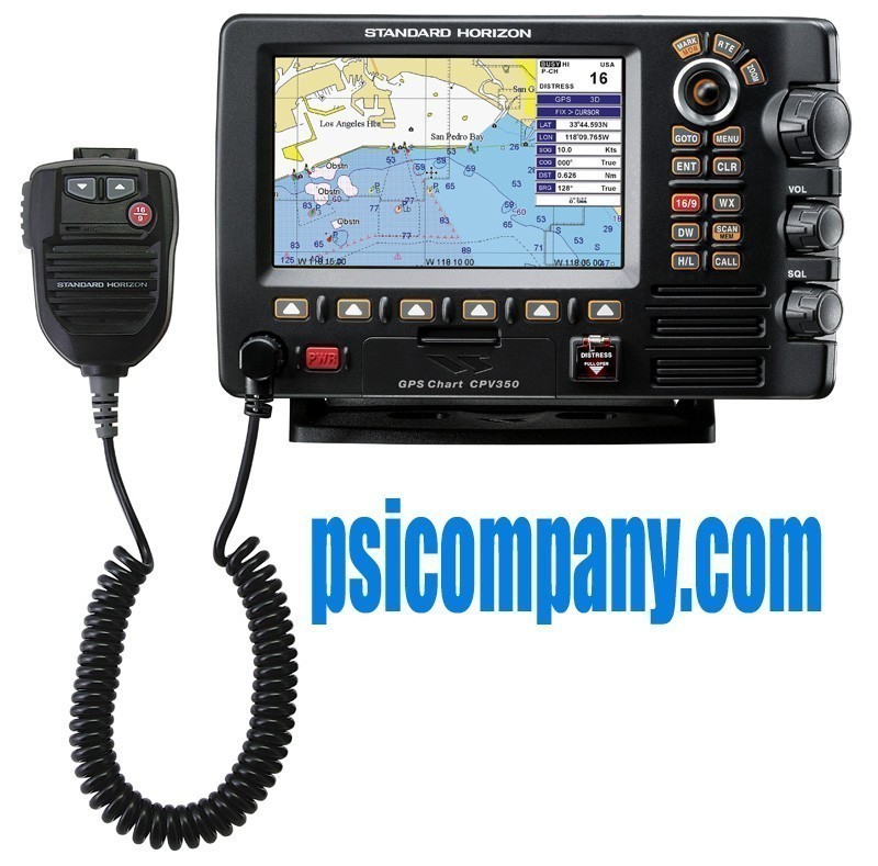 Standard Horizon CPV350 Chartplotter, VHF-FM, Loudhailer with GPS