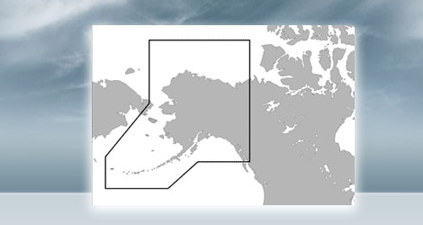 Furuno 3D Chart C-Map MM3-VNA-028 Alaska