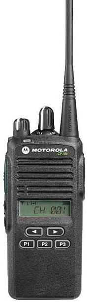 Motorola CP185 UHF Portable Radio, 4 Watt, 16 Ch, AAH03RDF8AA7_N