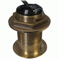 Koden B-60-12 Transducer with Temperature, 50 & 200 kHz, 600W, Bronze