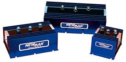 NewMar 1-2-120 Battery Isolator, 2 Battery Banks, 120 Amp