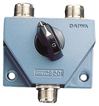 NewMar CS-201 Two Position Manual RF Coaxial Switch