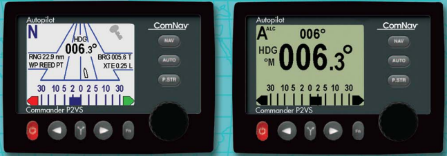 Comnav Commander P2VS Virtual Feedback Color Display w/SSRC1 Rate Gyro Compass, c/w Manual