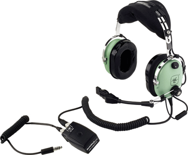 David Clark H10-76 Headset, Over the Head Style with PTT