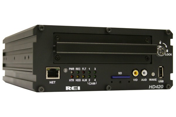 REI Digital BUS-WATCH HD420-3-1TB DVR w/3 Cameras & 1 TB Hard Drive