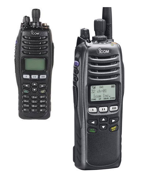 ICOM IC-F9021T 50 380-470MHz P25 Trunking Radio with a Display and DTMF Keypad
