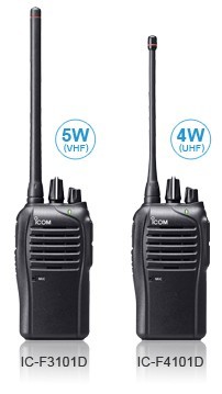 ICOM IC-F3101D 02 RC IDAS 16 Channel Radio without a Display & Rapid Charger