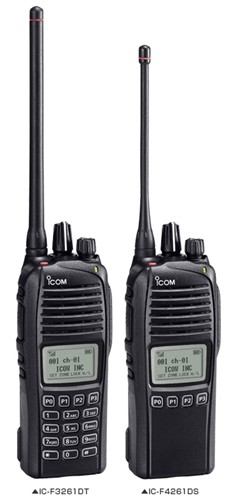 ICOM IC-F4261DS 15 400-470MHz Waterproof IDAS Radio with GPS, No DTMF Keypad