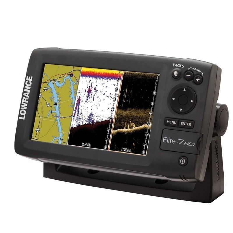 Lowrance Elite-7x HDI Fishfinder with 50/200/455/800 

Transducer