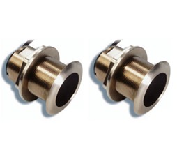Raymarine B175 Bronze Thru-Hull Lo-Med Pair 12 Degree Tilt Element - Transducer Option for CP450C w/30' Cable