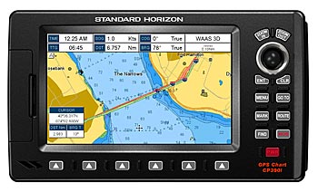 Standard Horizon CP190iNC Chartplotter with Internal GPS 

WAAS/Base Map/No Charts