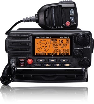 Standard Horizon GX2150 Matrix AIS+ VHF Radio with AIS, and DSC