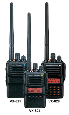 Vertex Standard ISVX-821-G6-5 FNB-V92LIIS UHF Port. Radio (I/S)