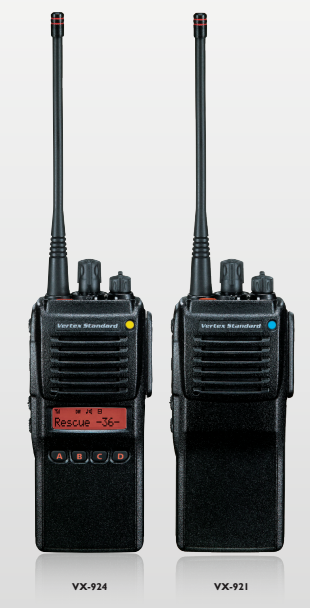 Vertex Standard VX-924-G7-5 PKG-1 UHF Portable Radio