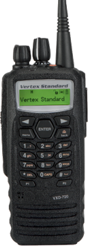 Vertex Standard VXD-720-D015C VHF Portable Radio
